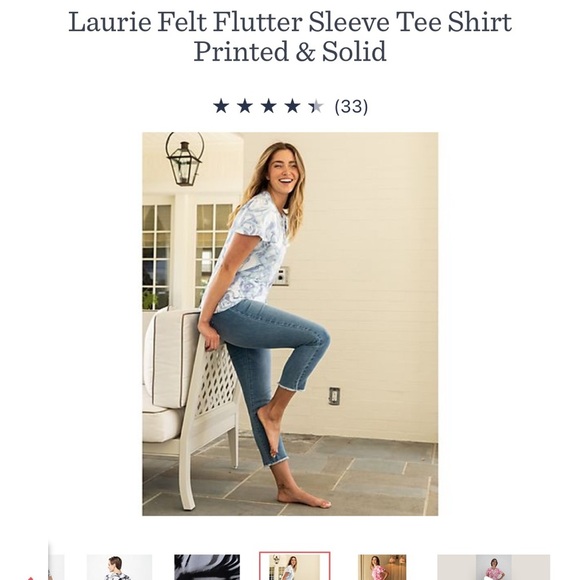 Laurie Felt flounce-sleeve tee - Picture 6 of 10